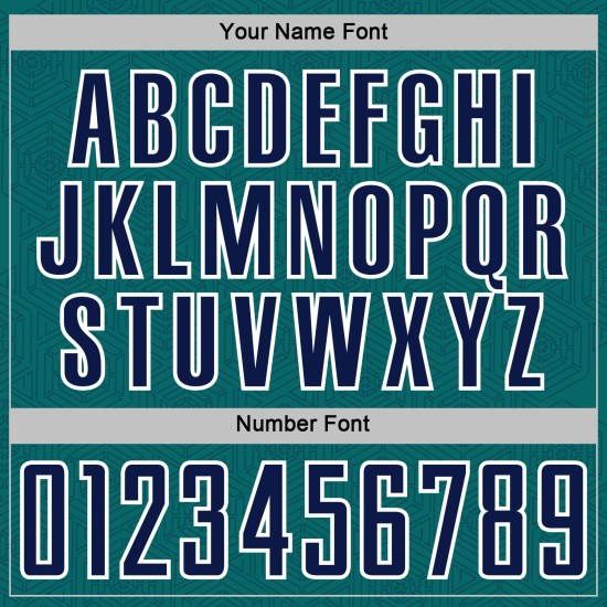 Custom Geometric Teal Jersey Navy-White Soccer Sports Shape Sublimation Uniform Custom Geometric Teal Jersey Navy-White Soccer Sports Shape Sublimation Uniform