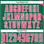 Soccer Pink-White Custom Sports Jersey Neon Green Kelly Uniform Sublimation Lines