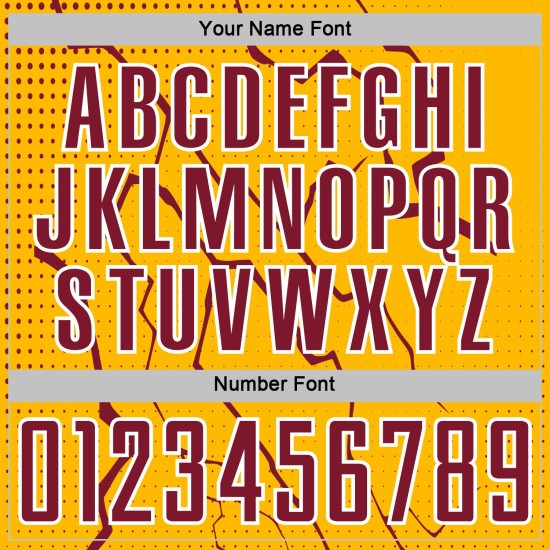 Sublimation Uniform Lightning Crimson-White Soccer Jersey Sports Gold Custom