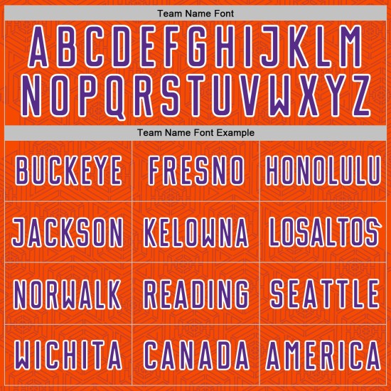 Shape Custom Sports Jersey Purple-White Orange Soccer Uniform Geometric Sublimation